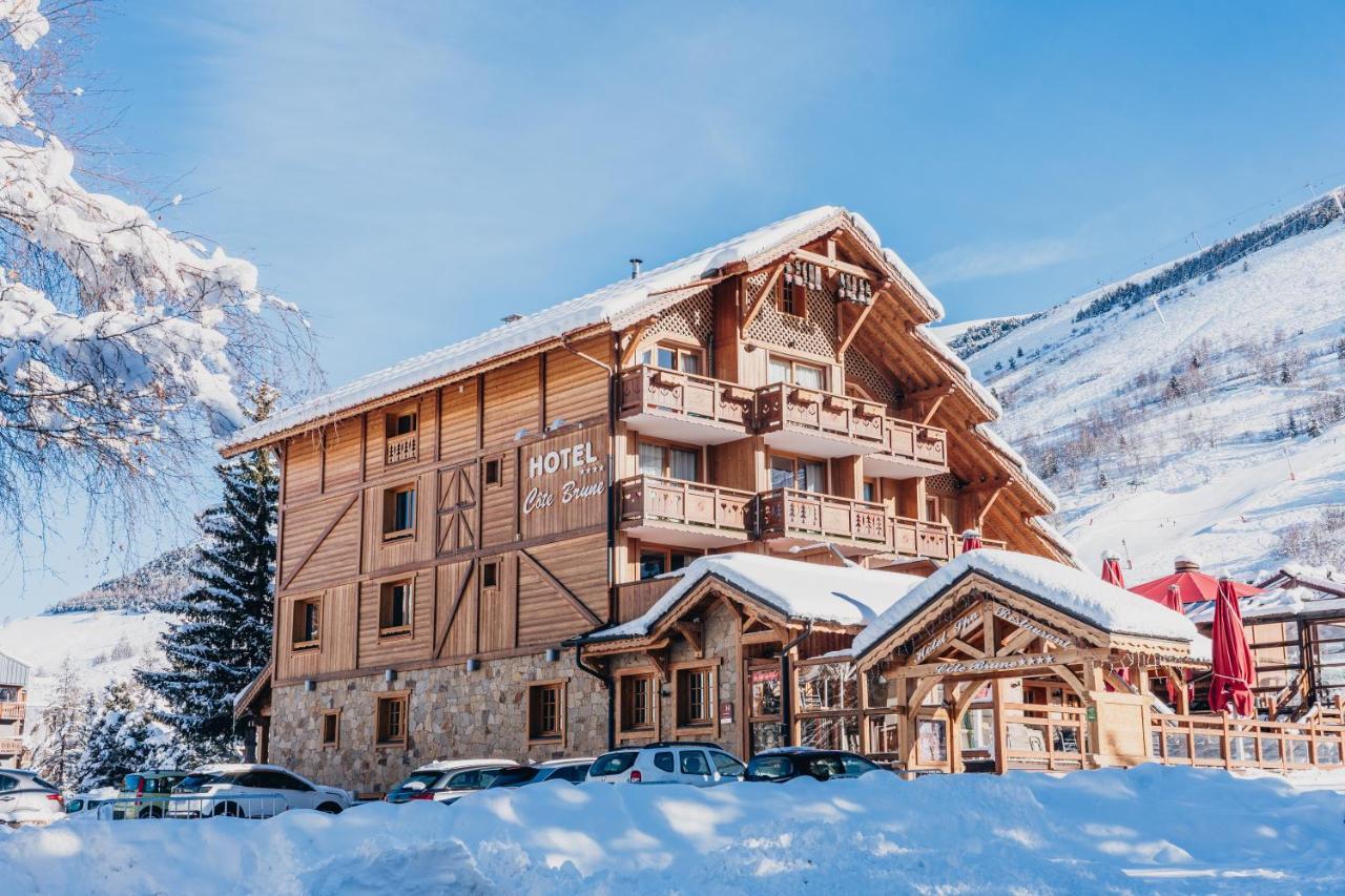 Hotel Cote Brune Ле дез Альп Экстерьер фото